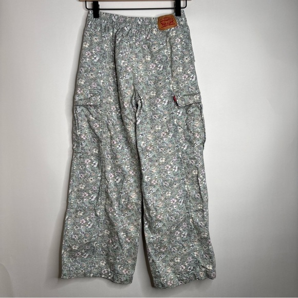 Levi’s HIGH RISE BAGGY CARGO PANTS BIG GIRLS size 10 - Picture 9 of 12